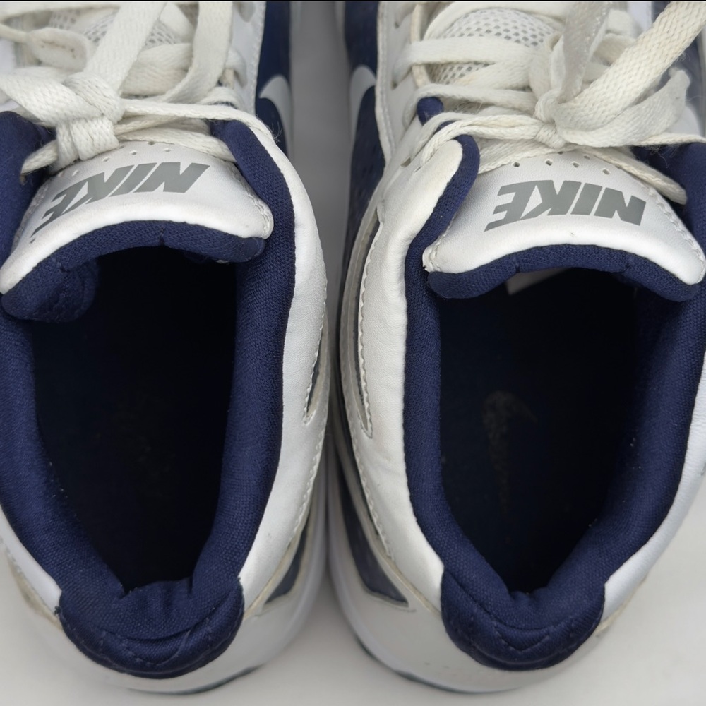 Nike Air Max Hyped TB Men’s Basketball Shoes White Navy Size 14 - Picture 9 of 14